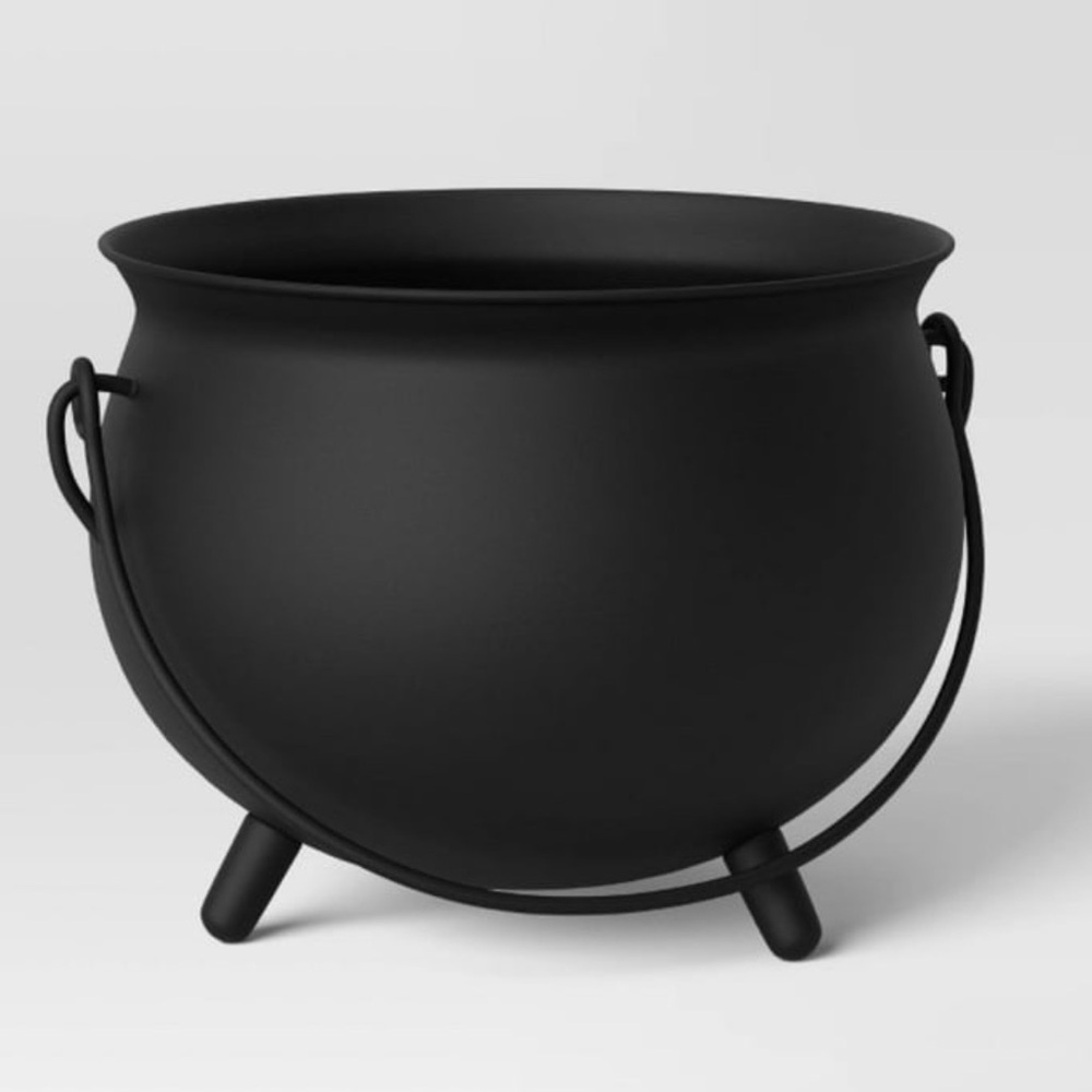 Black Halloween X-Large Cauldron